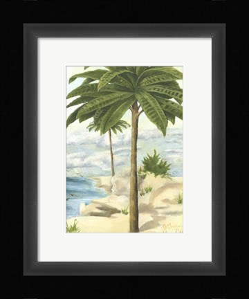 Framed Tropical Interlude I Print