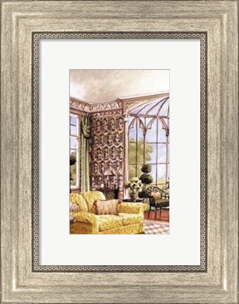 Framed View From the Conservatory Print