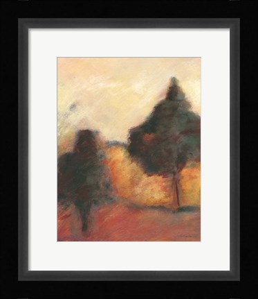 Framed Printed Sonoma Hills II Print