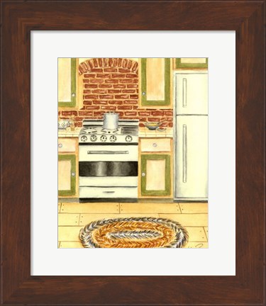 Framed Country Kitchen II Print