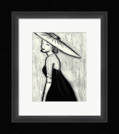 Framed Sophie goes to Paris Print