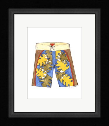 Framed Surf Shorts (CI) I Print