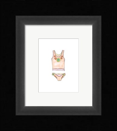 Framed Fun Wear II (X) Print