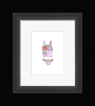 Framed Fun Wear III (X) Print