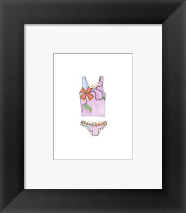 Framed Fun Wear III (X) Print