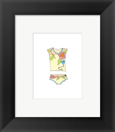 Framed Fun Wear IV (X) Print