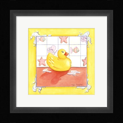 Framed Rubber Duck (D) I Print
