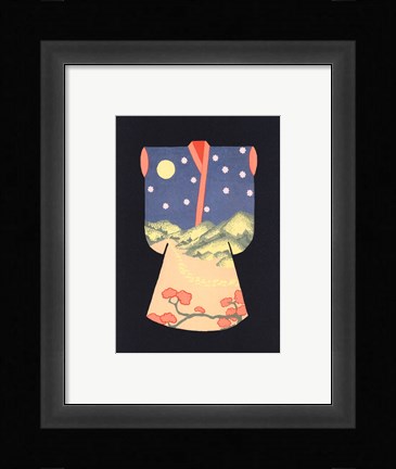 Framed Moonlit Hills Print