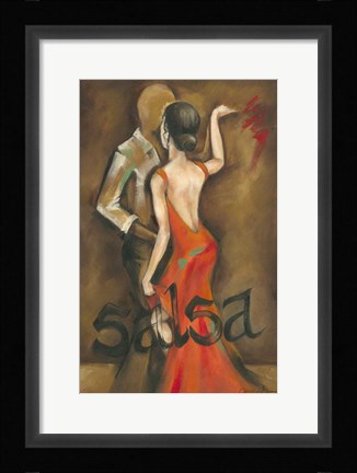 Framed Salsa Print