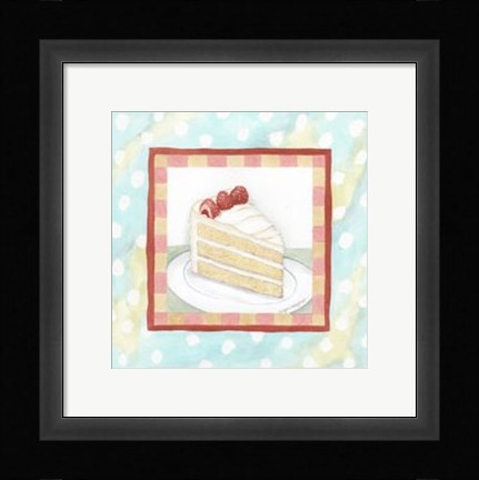 Framed Vanilla Cake Print