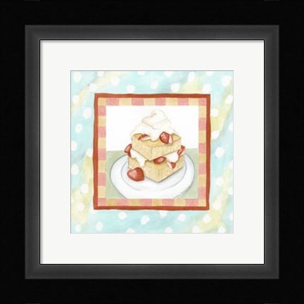 Framed Strawberry Shortcake Print