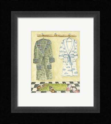 Framed Kicking Back Print