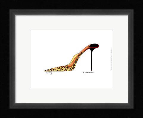 Framed Prissy Print