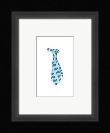 Framed Uptown Tie II Print