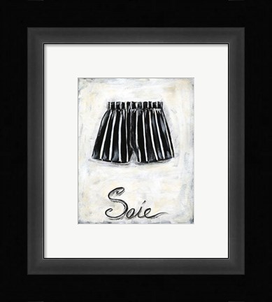 Framed French Silk Print