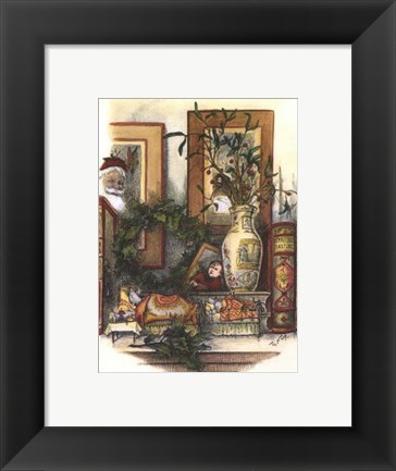 Framed Not a Creature was Stirring Print