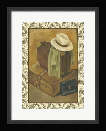 Framed Traveler I Print