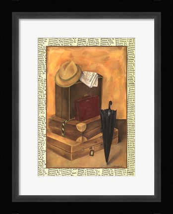 Framed Traveler II Print