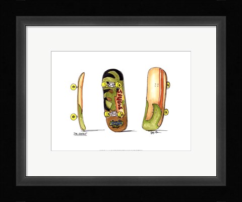 Framed Jungle (X) Print