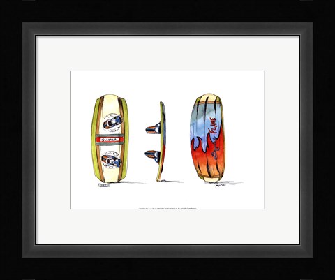 Framed Tricked (X) Print