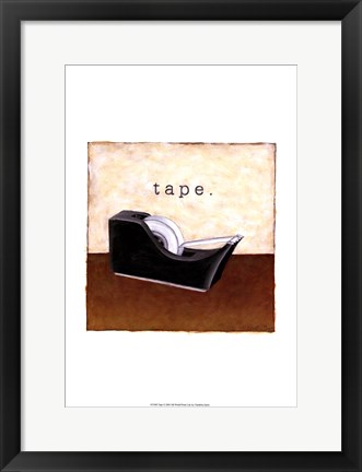 Framed Tape Print