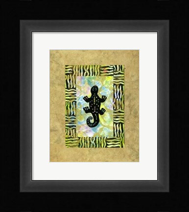 Framed Ancient Amphibians II Print