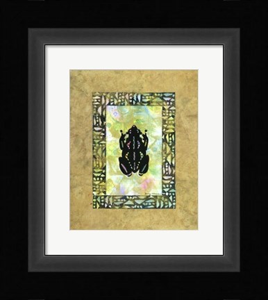Framed Ancient Amphibians IV Print