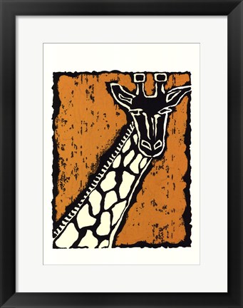 Framed Serengeti III Print