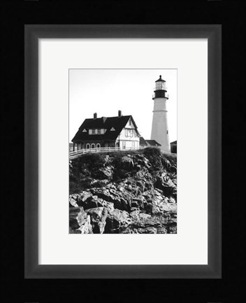 Framed Portland Headlight I Print