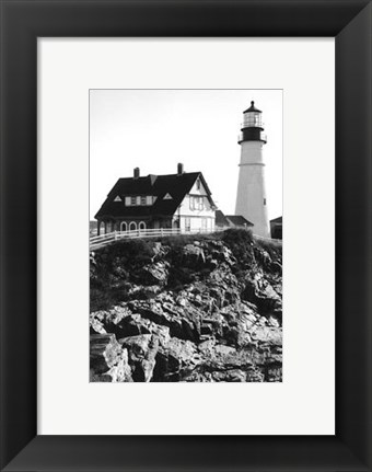 Framed Portland Headlight I Print