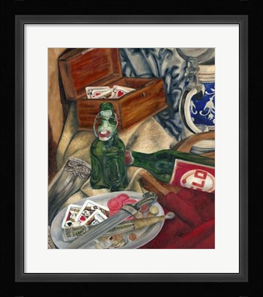 Framed Jennifer's Beer Indulgences I Print