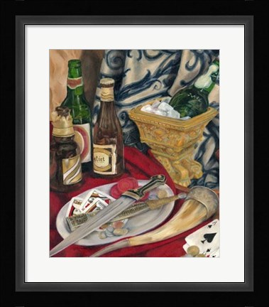 Framed Jennifer's Beer Indulgences II Print