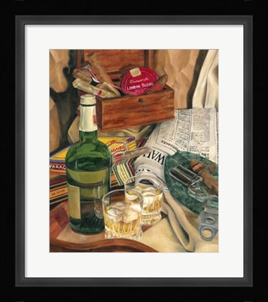 Framed Jennifer's Scotch Indulgences II Print