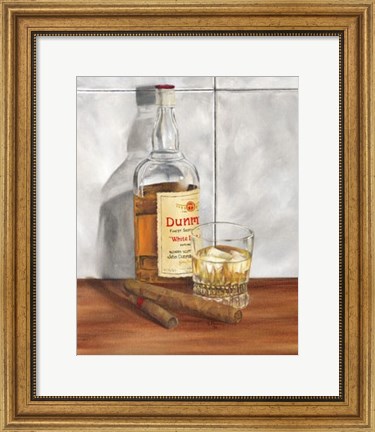 Framed Scotch on the Rocks II Print