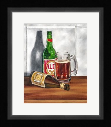 Framed Cold One I Print