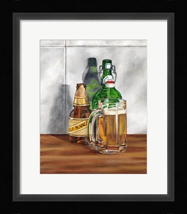 Framed Cold One II Print