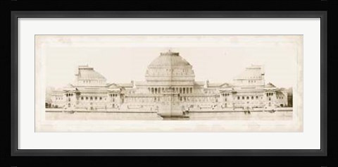 Framed Les Grand Prix de Rome I Print