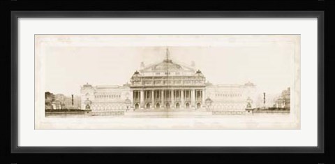 Framed Les Grand Prix de Rome II Print