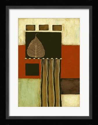 Framed Sophisticated Serenity V Print