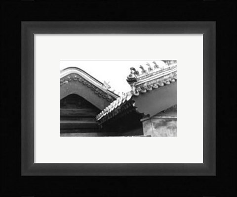 Framed Imperial Guardians, Beijing Print