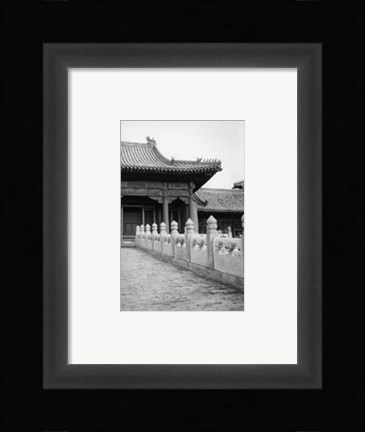 Framed Forbidden City Walk, Beijing Print