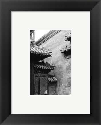 Framed Old Beijing Print