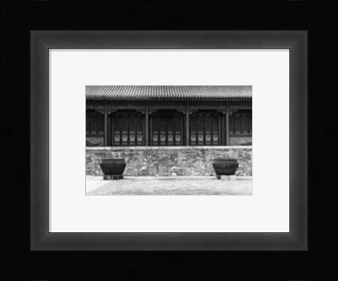 Framed Chinese Symmetry, Beijing Print