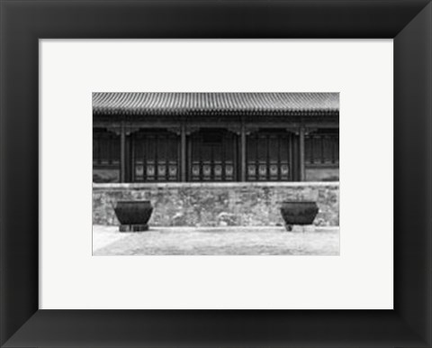 Framed Chinese Symmetry, Beijing Print