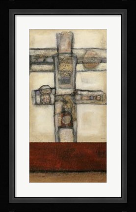 Framed Oriental Breeze I Print