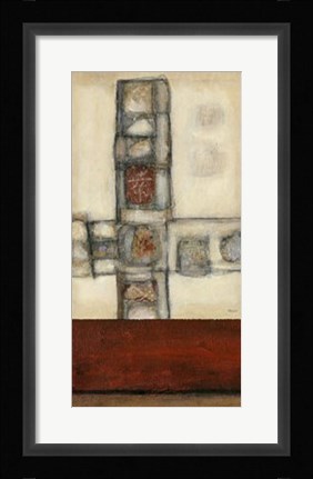 Framed Oriental Breeze II Print