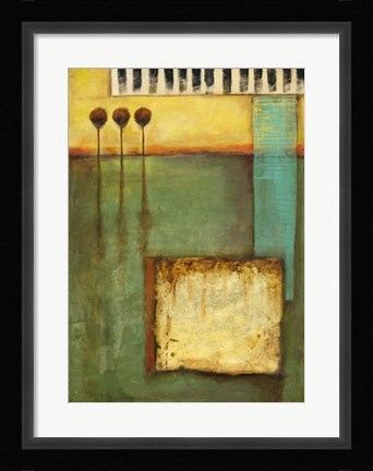 Framed Sunset Fantasy I on FAP Print