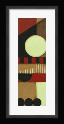 Framed Sophisticated Loft Panel I on FAP Print