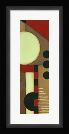 Framed Sophisticated Loft Panel IV on FAP Print