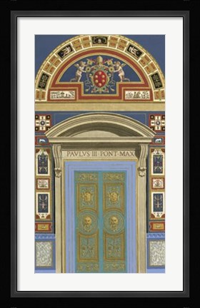 Framed Venetian Door II Print
